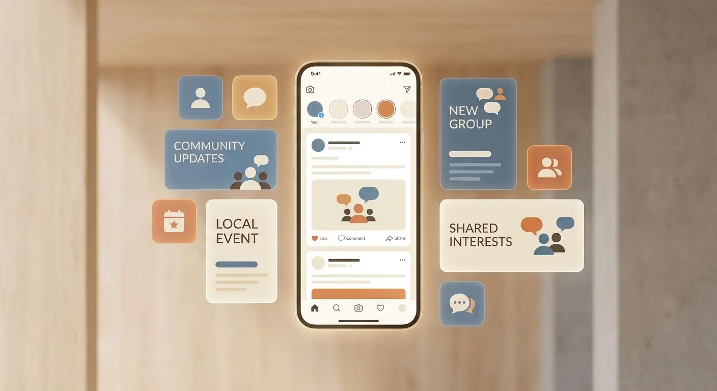 Sociala medier och kampanjnyheter Sociala medier-flöde med plattformar för nyheter om PlayOJO-kampanjer