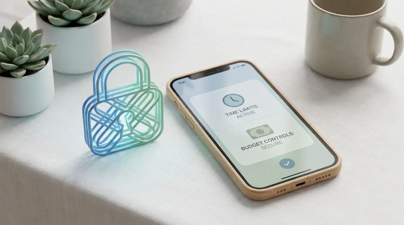 Säkerhet och kontroll i mobilen Mobil säkerhet och verktyg för tryggt spelande